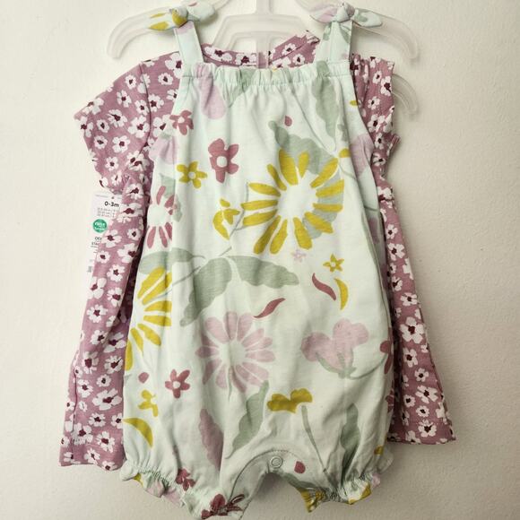 Carters Baby Girl Set 0-9m NWT - Picture 3 of 12